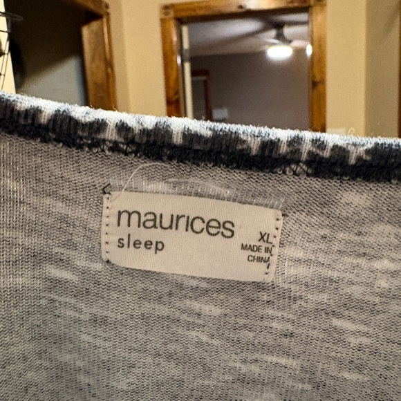 Maurices Heather Gray Sleepwear - Picture 3 of 4